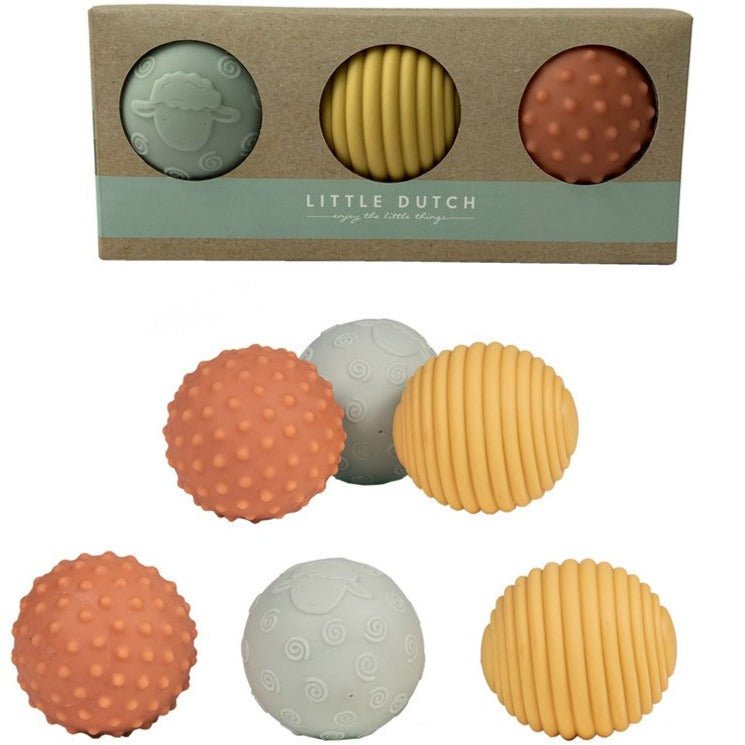 Set 3 Pelotas Sensoriales Granja - La Chata Merengüela