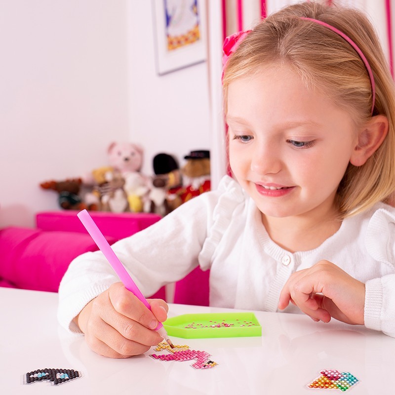 Crea pegatinas ¡con diamantes!