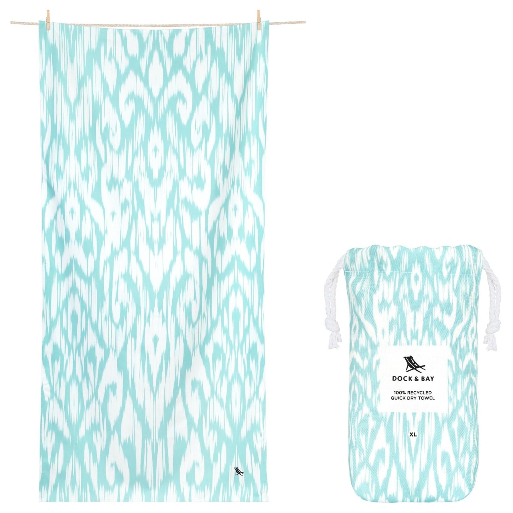 Toalla Playa Microfibra DOCK & BAY · Seafom L/XL - La Chata Merengüela