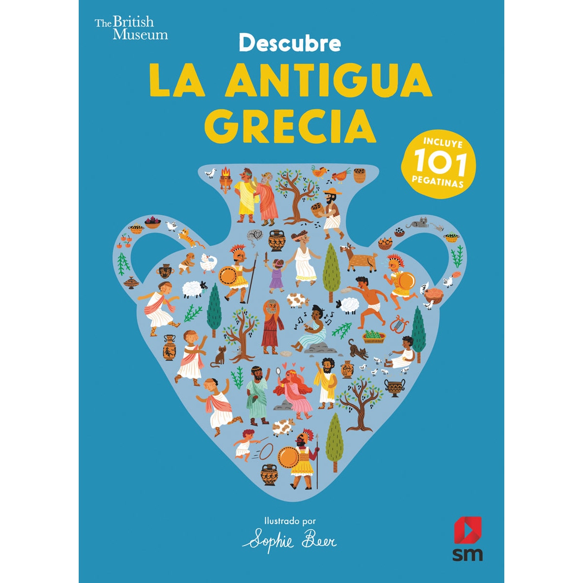 Descubre la antigua Grecia ¡con pegatinas!