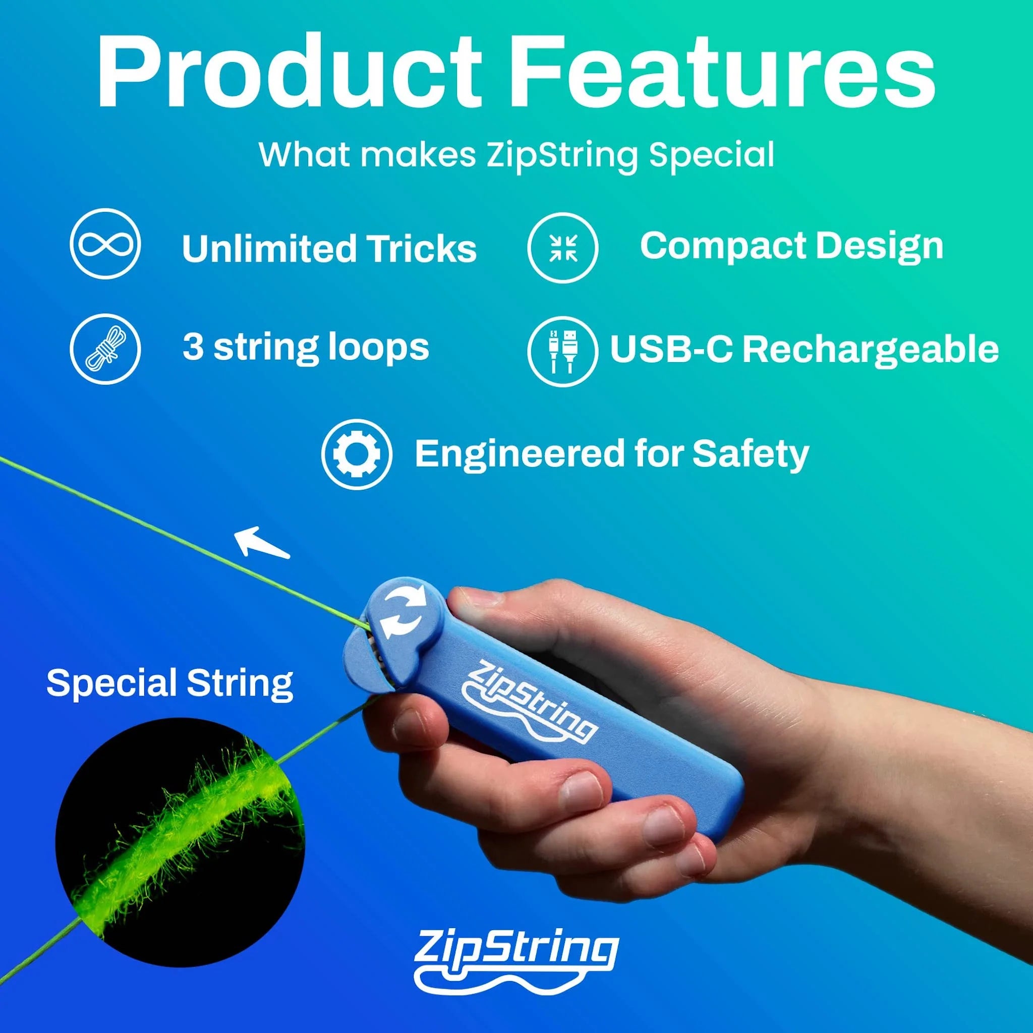 ZIPSTRING cuerdas de recambio