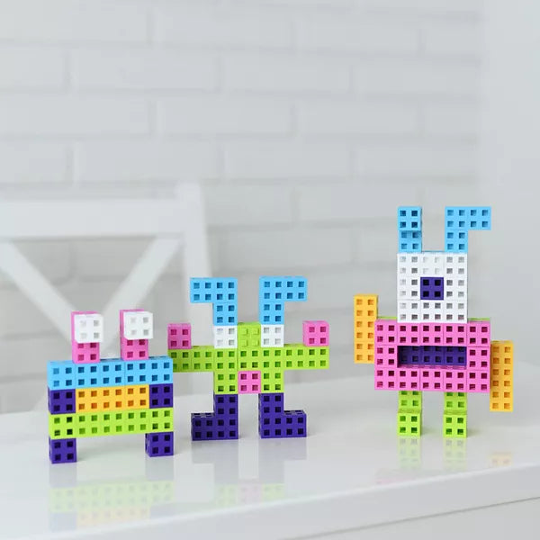 Construcciones MELI cube pastel · 50 piezas