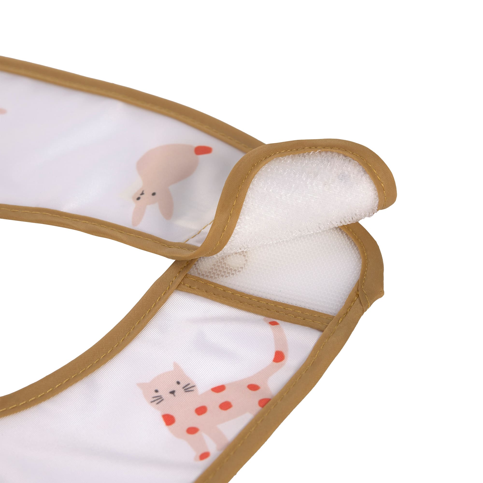 2 baberos con bolsillo Lässig · Spicy orange - La Chata Merengüela