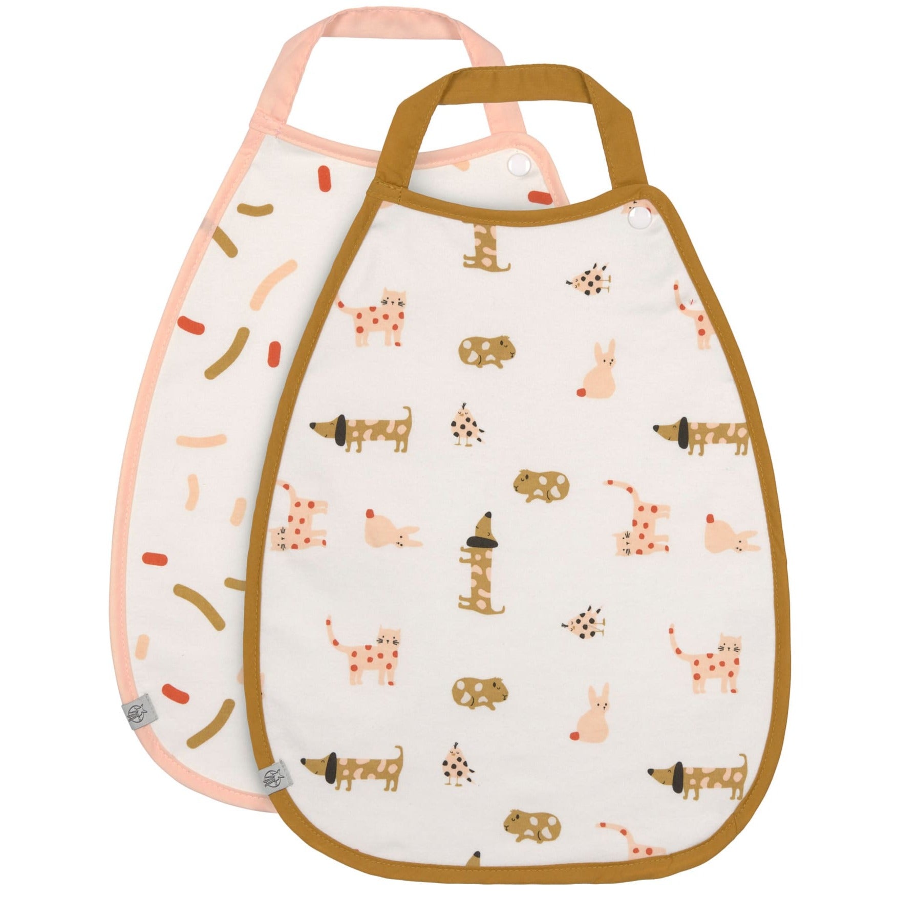 2 Baberos grandes Lässig · Spicy orange - La Chata Merengüela