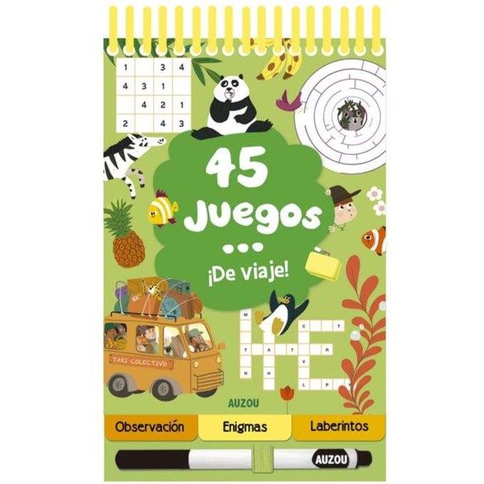 45 juegos ¡de viaje! - La Chata Merengüela