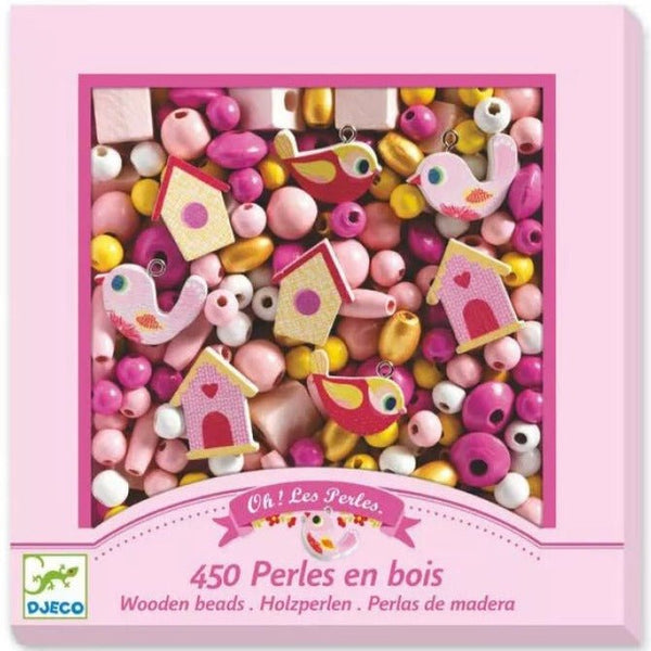 450 perlas para pulseras · pájaros - La Chata Merengüela