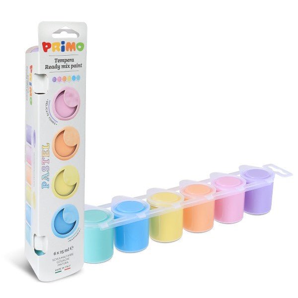6 témperas ¡en colores pastel! - La Chata Merengüela