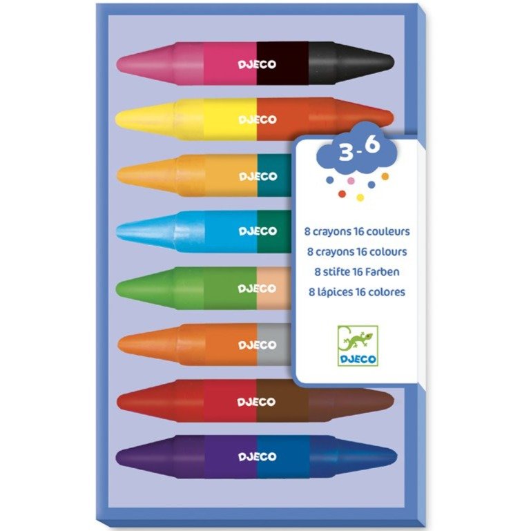 8 ceras dobles para peques - La Chata Merengüela