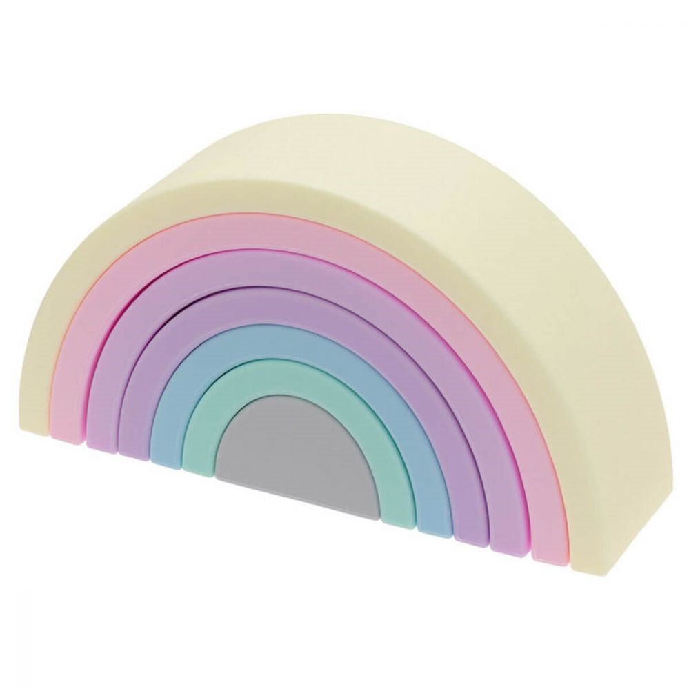 Arco Iris de Silicona Pastel Miwis · 7 piezas - La Chata Merengüela