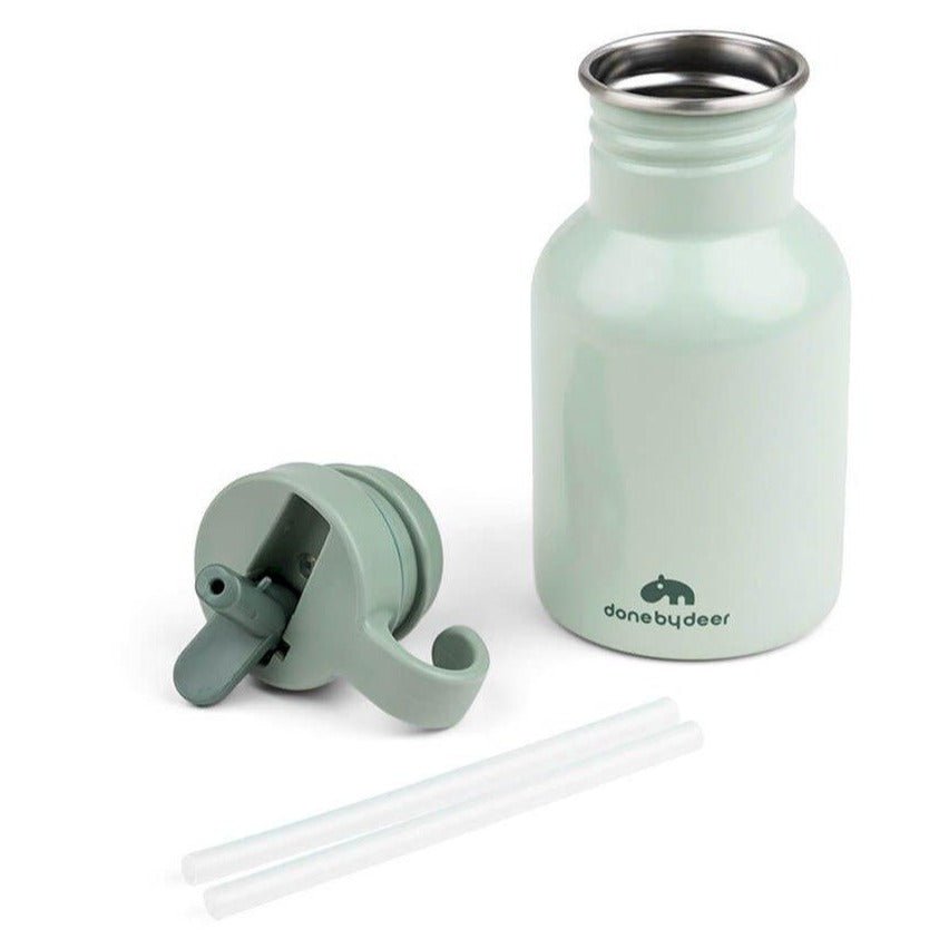 Botella acero inoxidable Done by Deer 350ml. · Croco Green - La Chata Merengüela