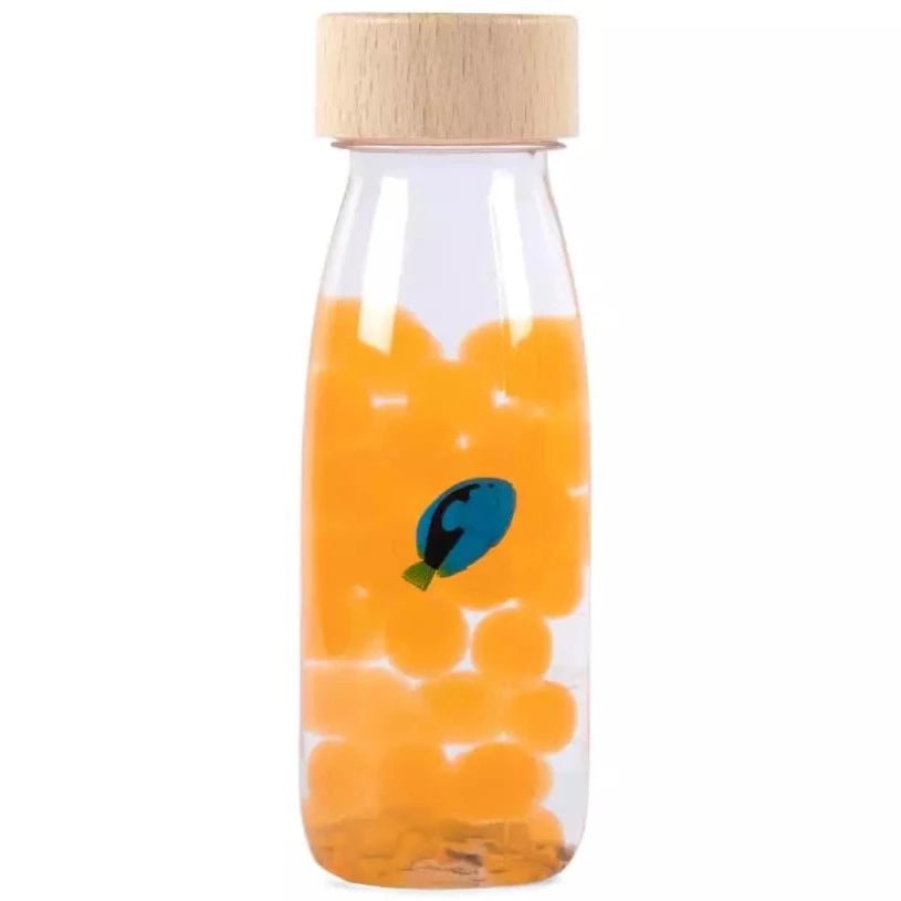 Botella sensorial de sonido · Blue tang - La Chata Merengüela