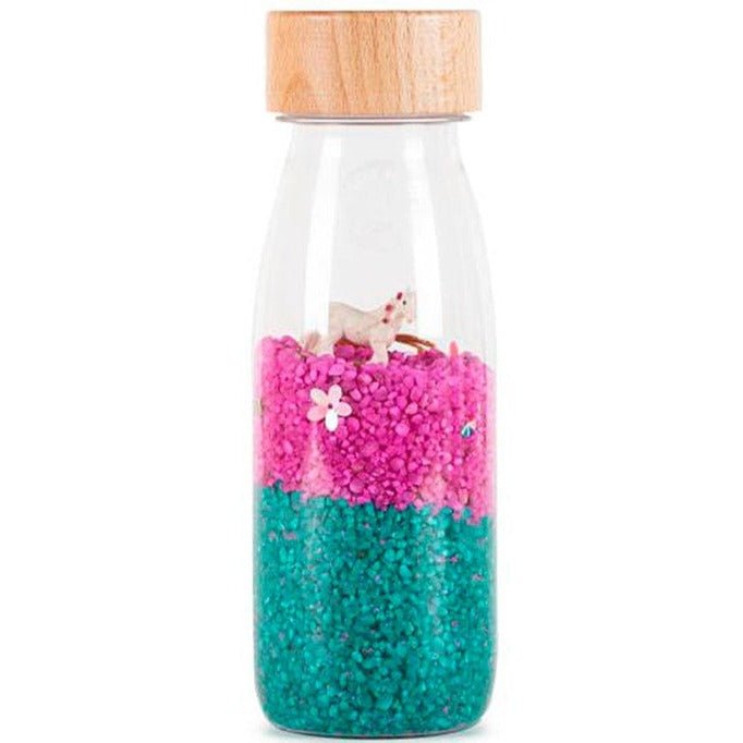 Botella Sensorial de Sonido · Unicornio - La Chata Merengüela
