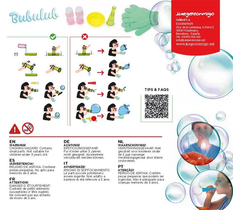 Bubulub boing boing bubbles - La Chata Merengüela