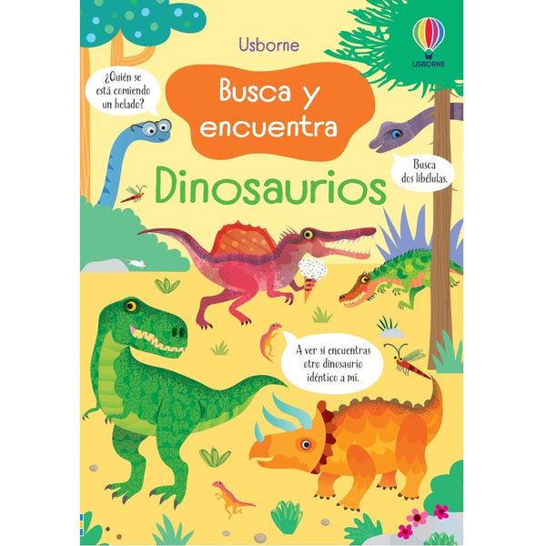 Busca y encuentra dinosaurios - La Chata Merengüela