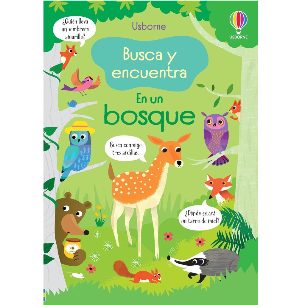 Busca y encuentra en el bosque - La Chata Merengüela