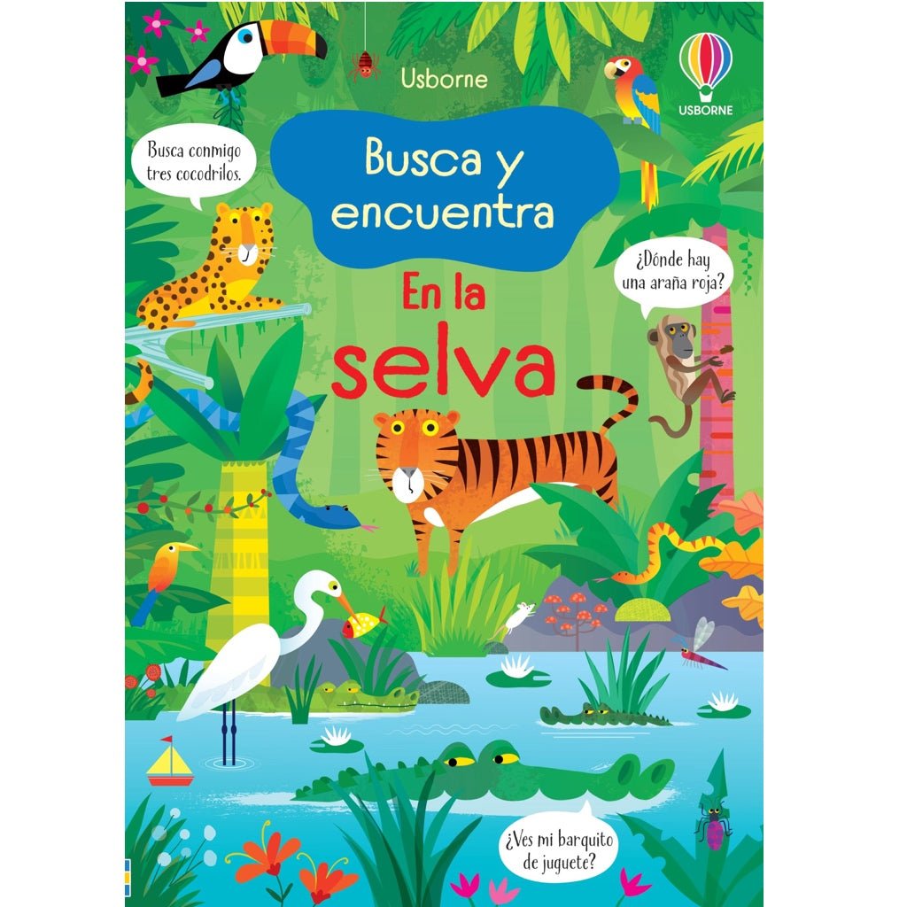 Busca y encuentra en la selva - La Chata Merengüela