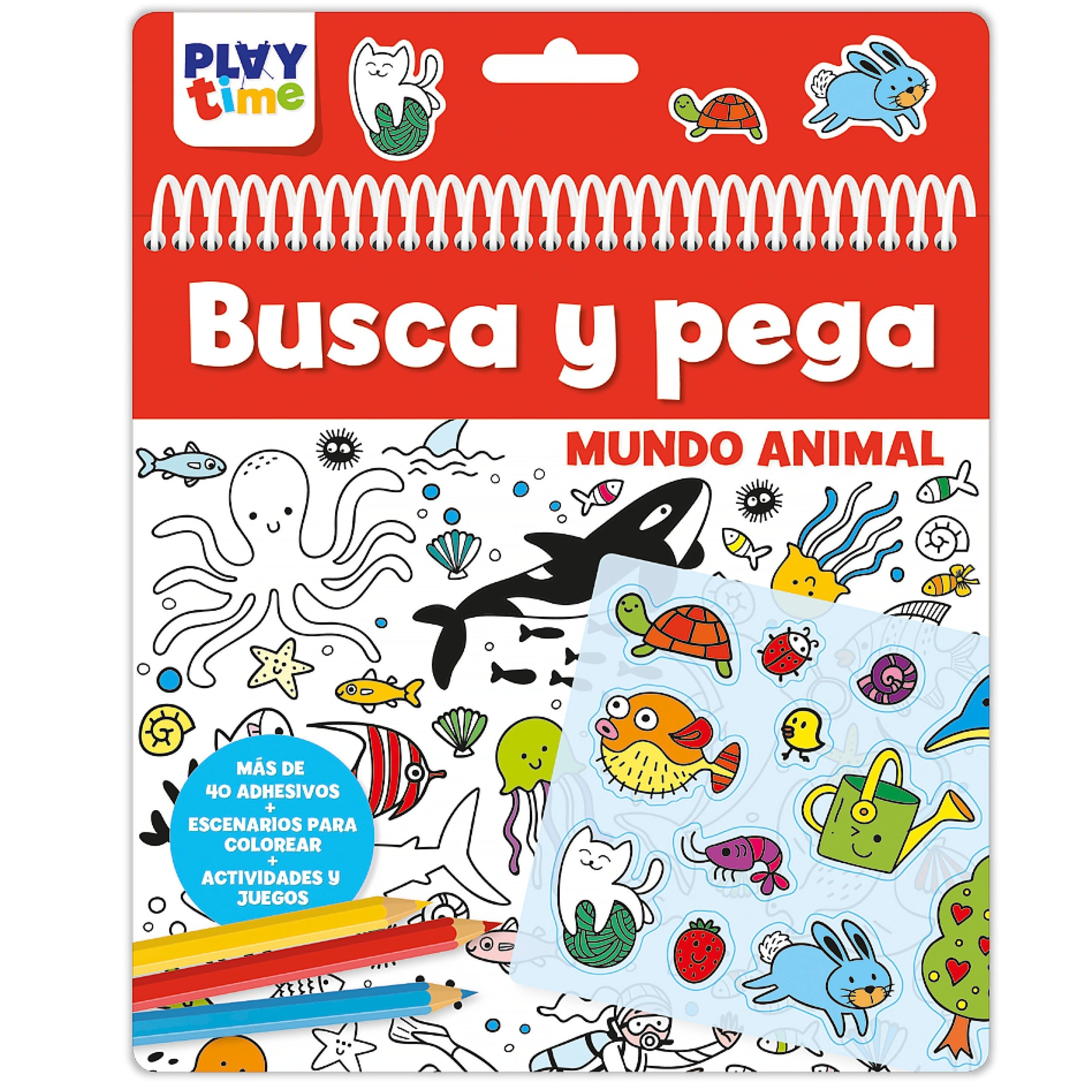 Busca y pega · Mundo Animal - La Chata Merengüela