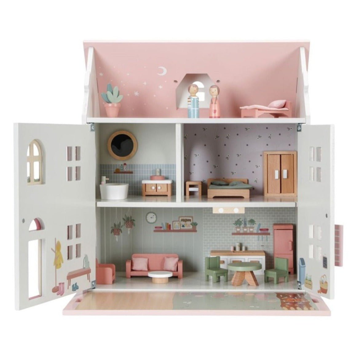 Casa de muñecas de madera Little Dutch - La Chata Merengüela