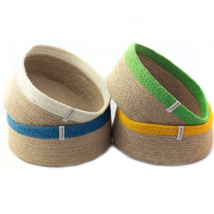 Cesto artesanal de Yute - La Chata Merengüela