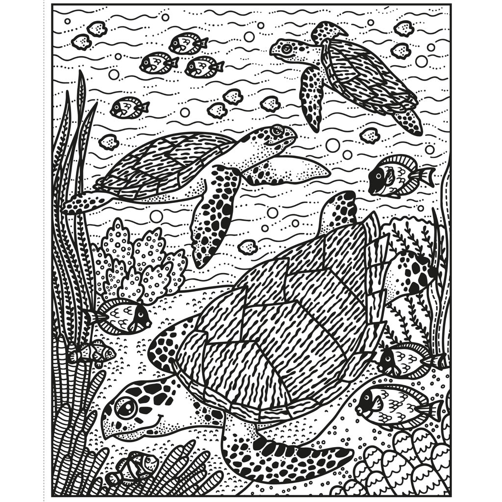 Colorea por arte de magia · Animales salvajes - La Chata Merengüela