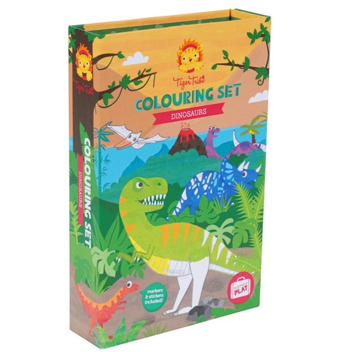 Colouring Set · Dinosaurios - La Chata Merengüela