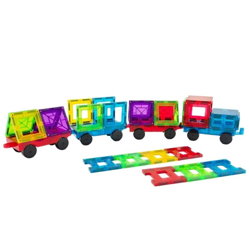 Construcción Magnética Imanix Set de trenes · 50 piezas - La Chata Merengüela