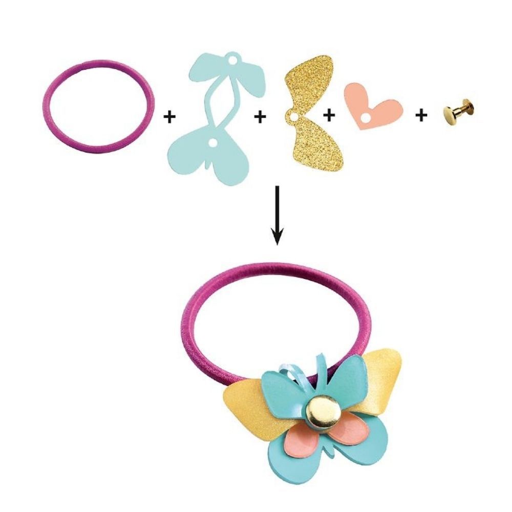 Crea tus accesorios para el pelo con artistic plastic - La Chata Merengüela