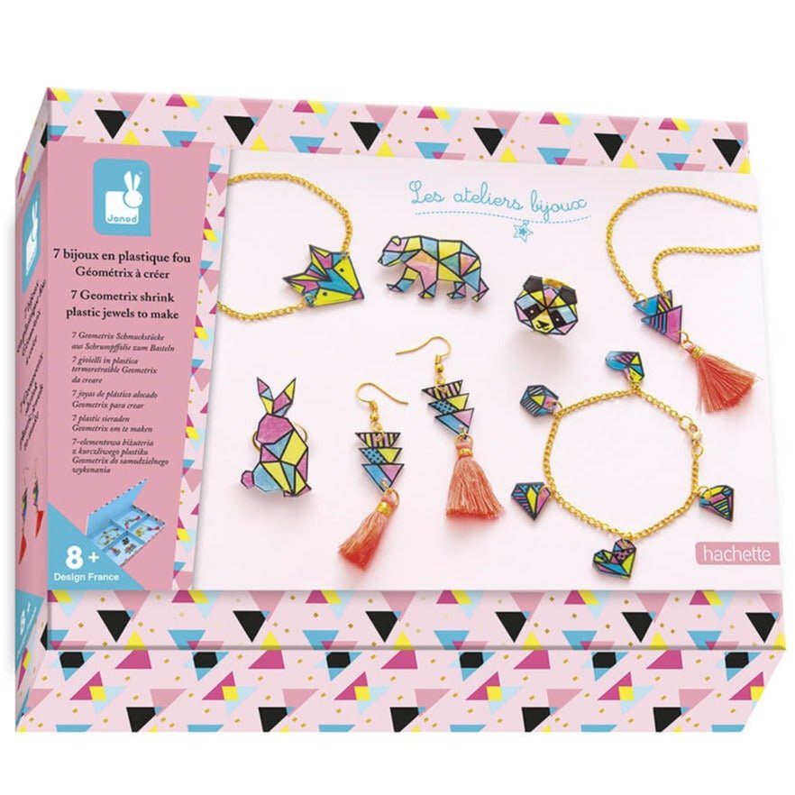 Crea tus joyas GEOMETRIX con plástico mágico - La Chata Merengüela