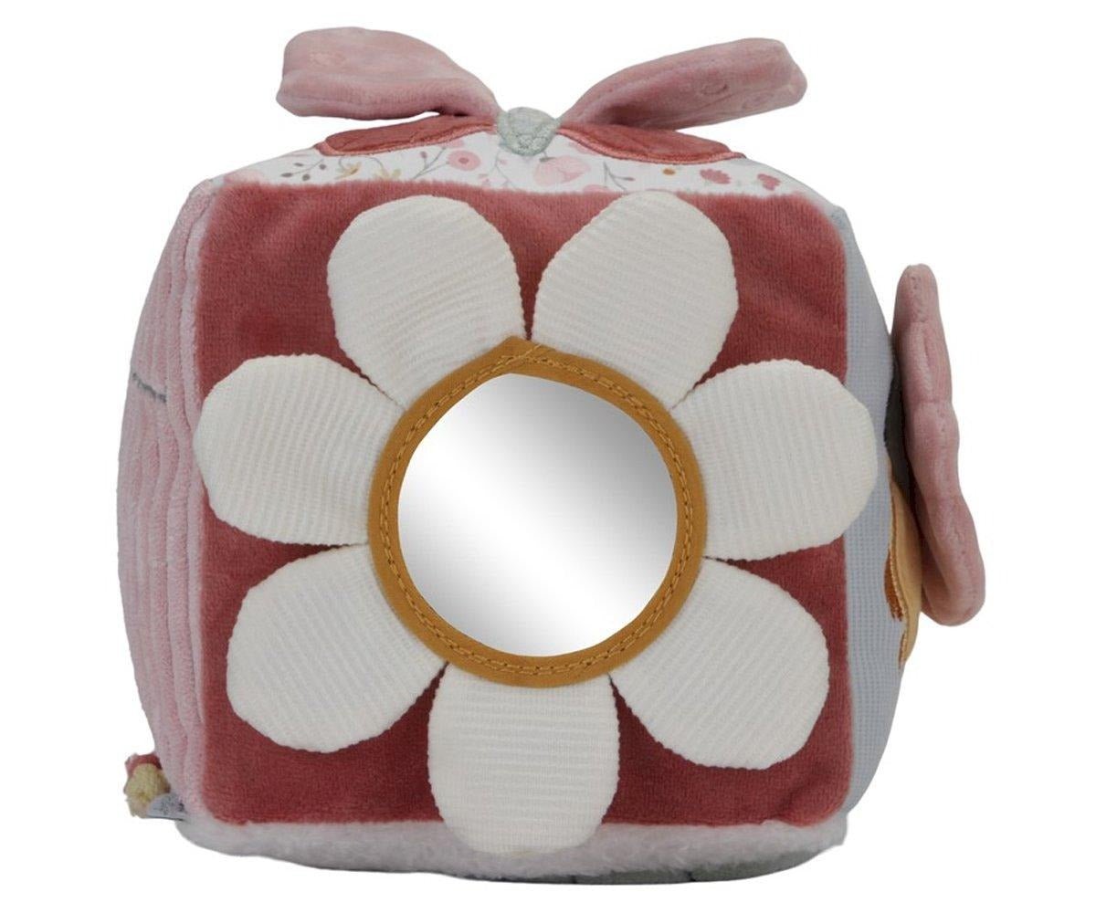 Cubo blandito de Actividades · Flores y mariposas - La Chata Merengüela