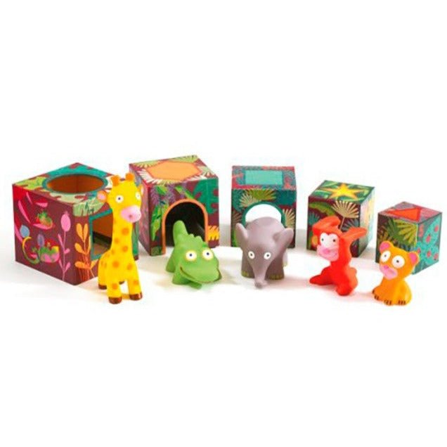 Cubos apilables y Animales · Maxi Topanijungle - La Chata Merengüela