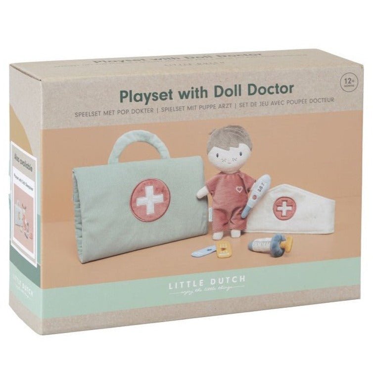 Juego de doctor con muñeco Jim - La Chata Merengüela