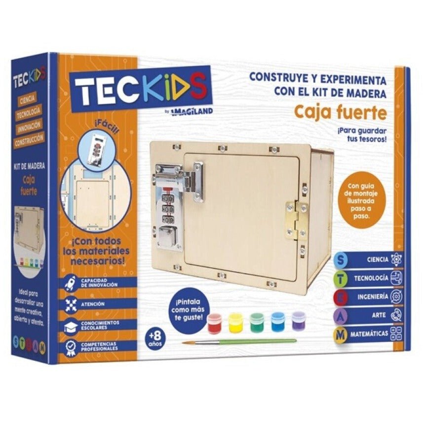 Kit de madera · Construye una Caja Fuerte - La Chata Merengüela