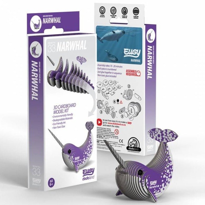 Kit MiniPuzzle 3D DodoLand · Narval - La Chata Merengüela