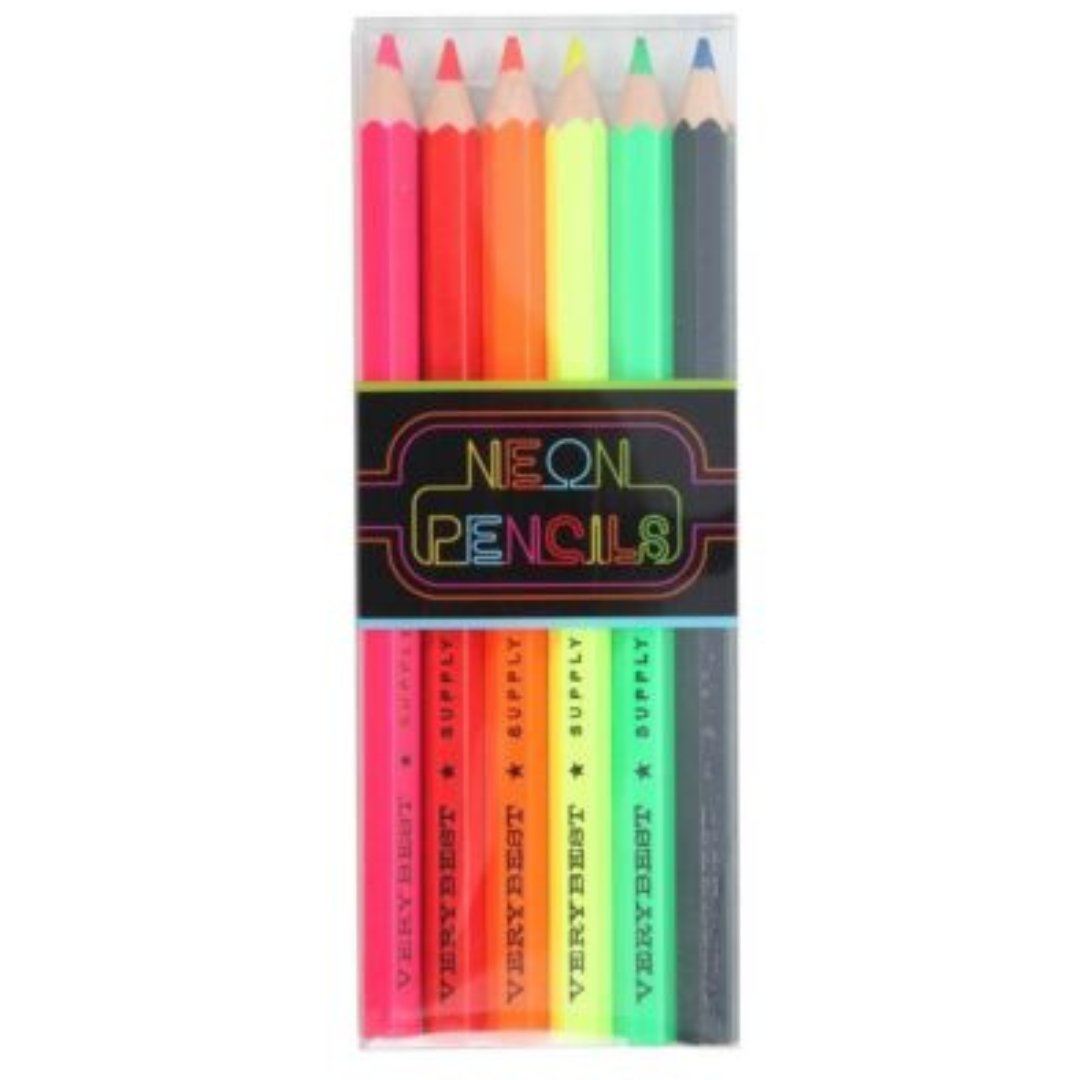 Lápices de colores ¡Neón! - La Chata Merengüela