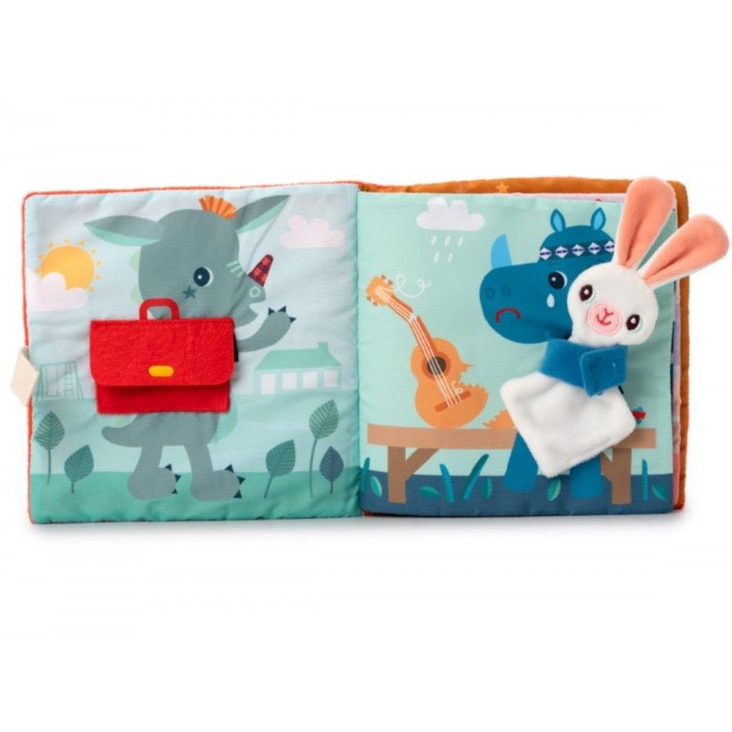 Libro de Tela · Stella y su peluche - La Chata Merengüela