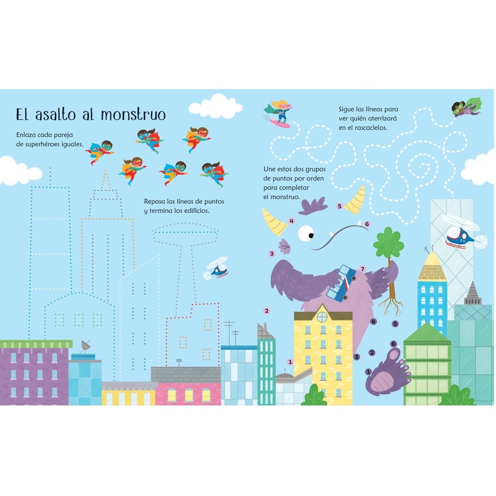 Libro pizarra reutilizable · Superpoderes en acción - La Chata Merengüela