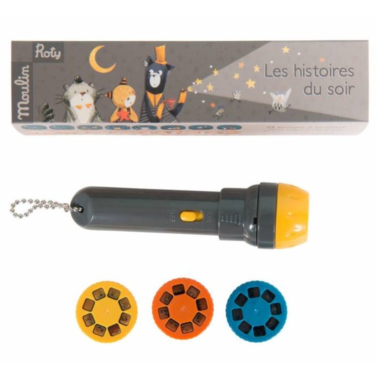 Linterna proyector de historias Moulin Roty · Moustache - La Chata Merengüela