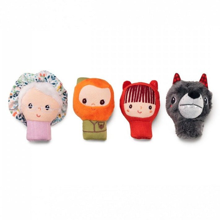Marionetas de dedo Lilliputiens · Caperucita roja - La Chata Merengüela