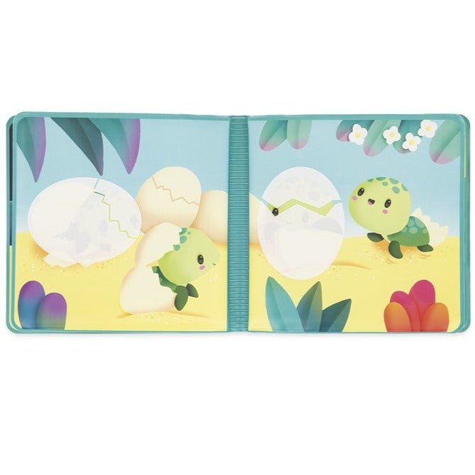 Mi libro de baño · La vida mágica de las tortugas - La Chata Merengüela