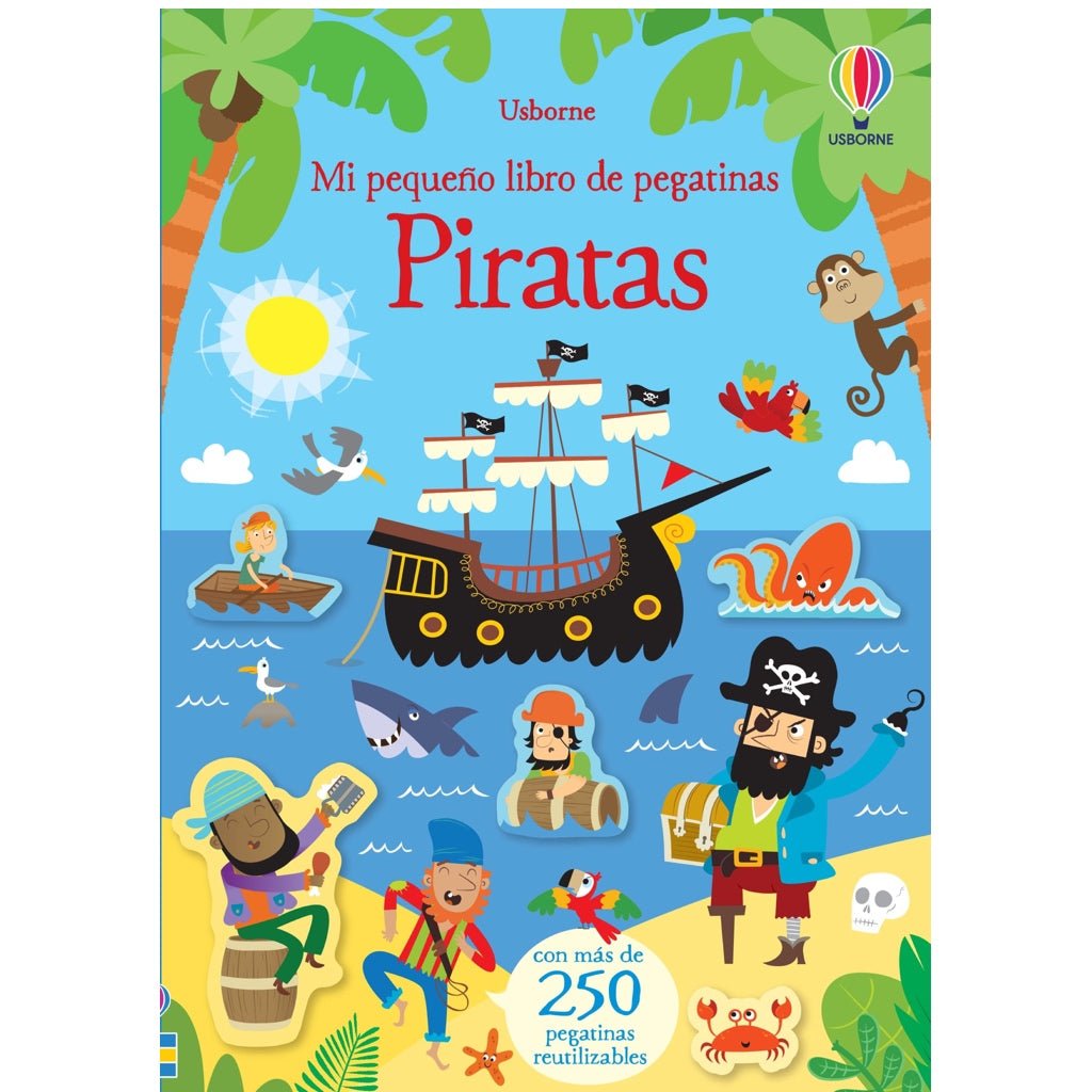 Mi pequeño libro de pegatinas · Piratas – La Chata Merengüela