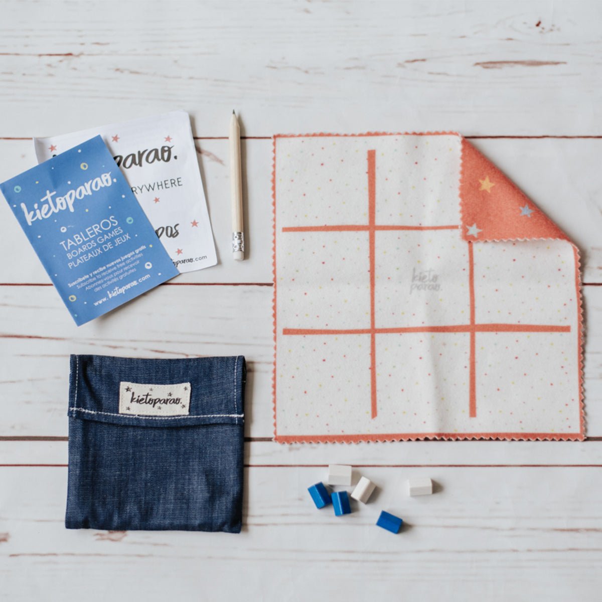 Mini Kit de juegos y actividades KIETOPARAO - La Chata Merengüela