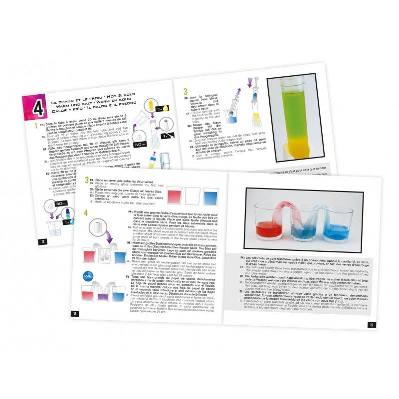Mini laboratorio La química de los colores - La Chata Merengüela