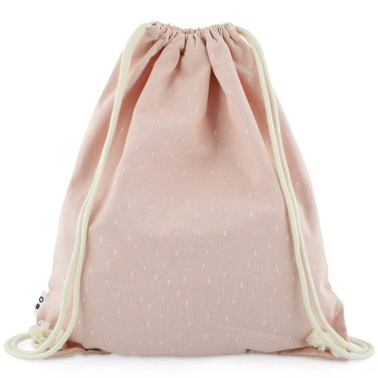 Mochila Saco de Tela Trixie · Conejo - La Chata Merengüela