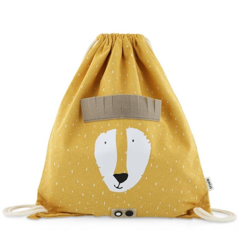 Mochila Saco de Tela Trixie · León - La Chata Merengüela