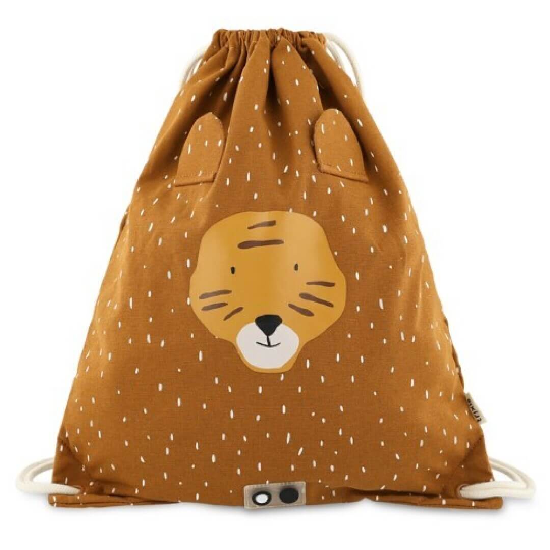 Mochila Saco de Tela Trixie · Tigre - La Chata Merengüela