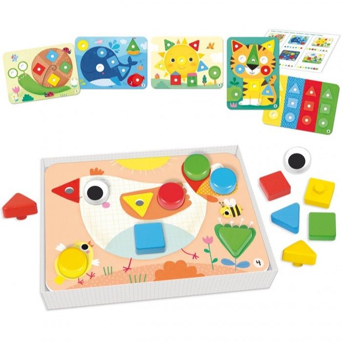 Mosaico baby shapes - La Chata Merengüela