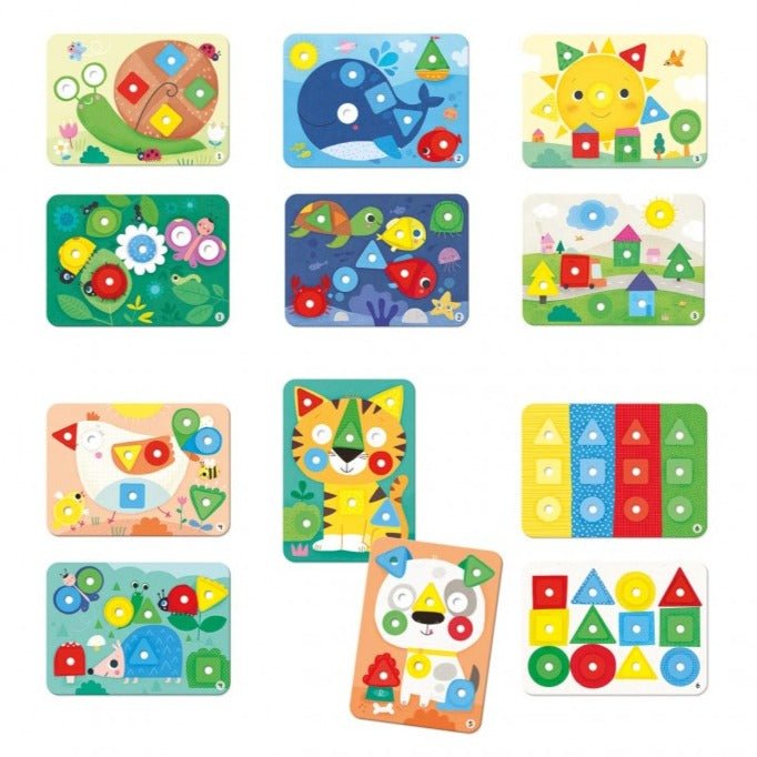 Mosaico baby shapes - La Chata Merengüela