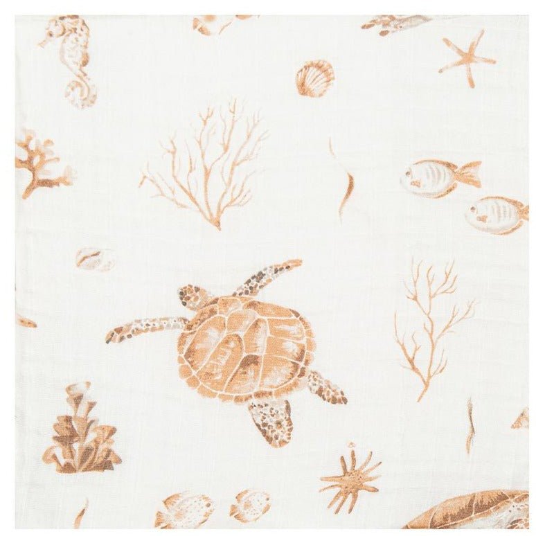 Muselina de Bambú Bimbidreams 120x120 · Ocean - La Chata Merengüela