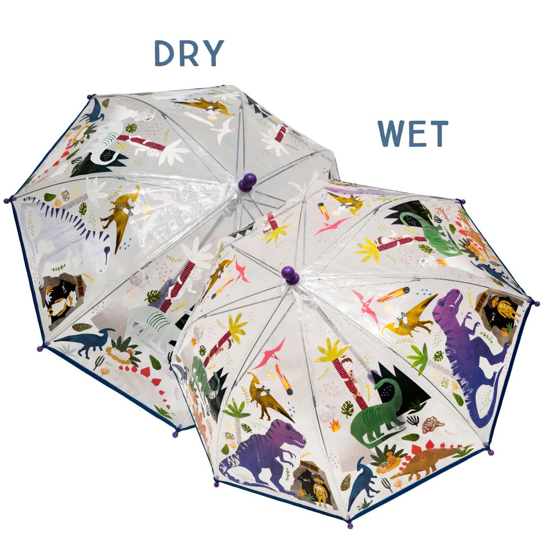 Paraguas Infantil Transparente Espacio