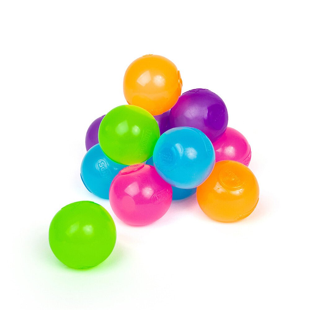 Pelotas sensoriales pegajosas ¡brillan en la oscuridad! - La Chata Merengüela